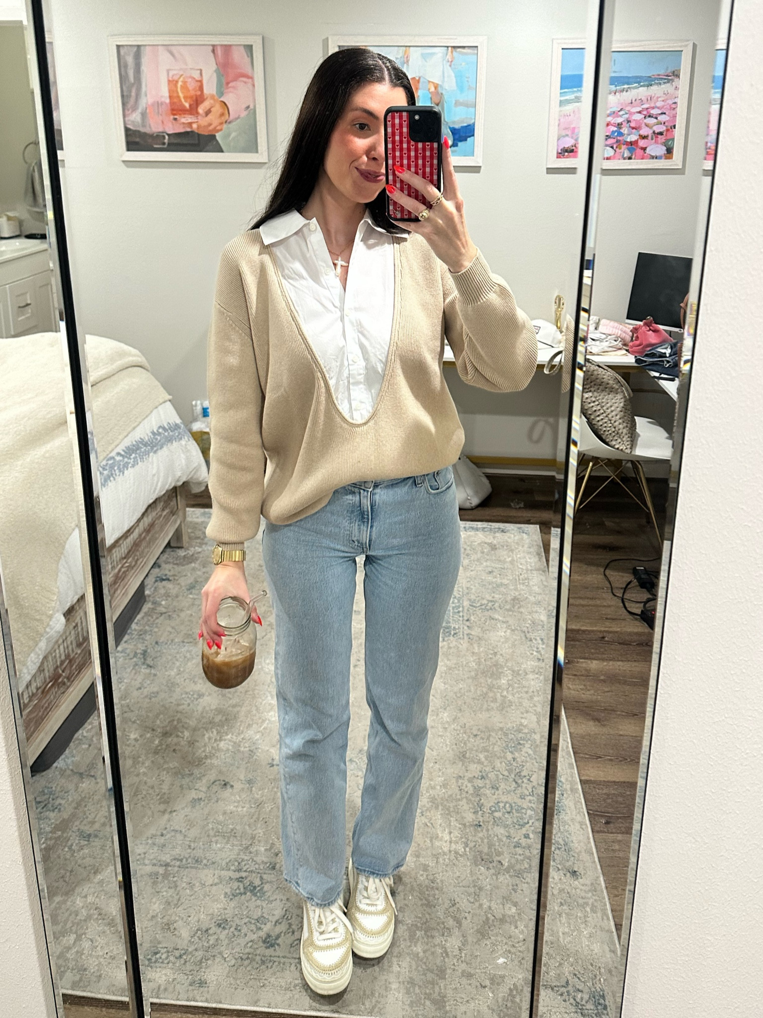 Casual office outfit🤎

#LTKStyleTip #LTKWorkwear #LTKShoeCrush