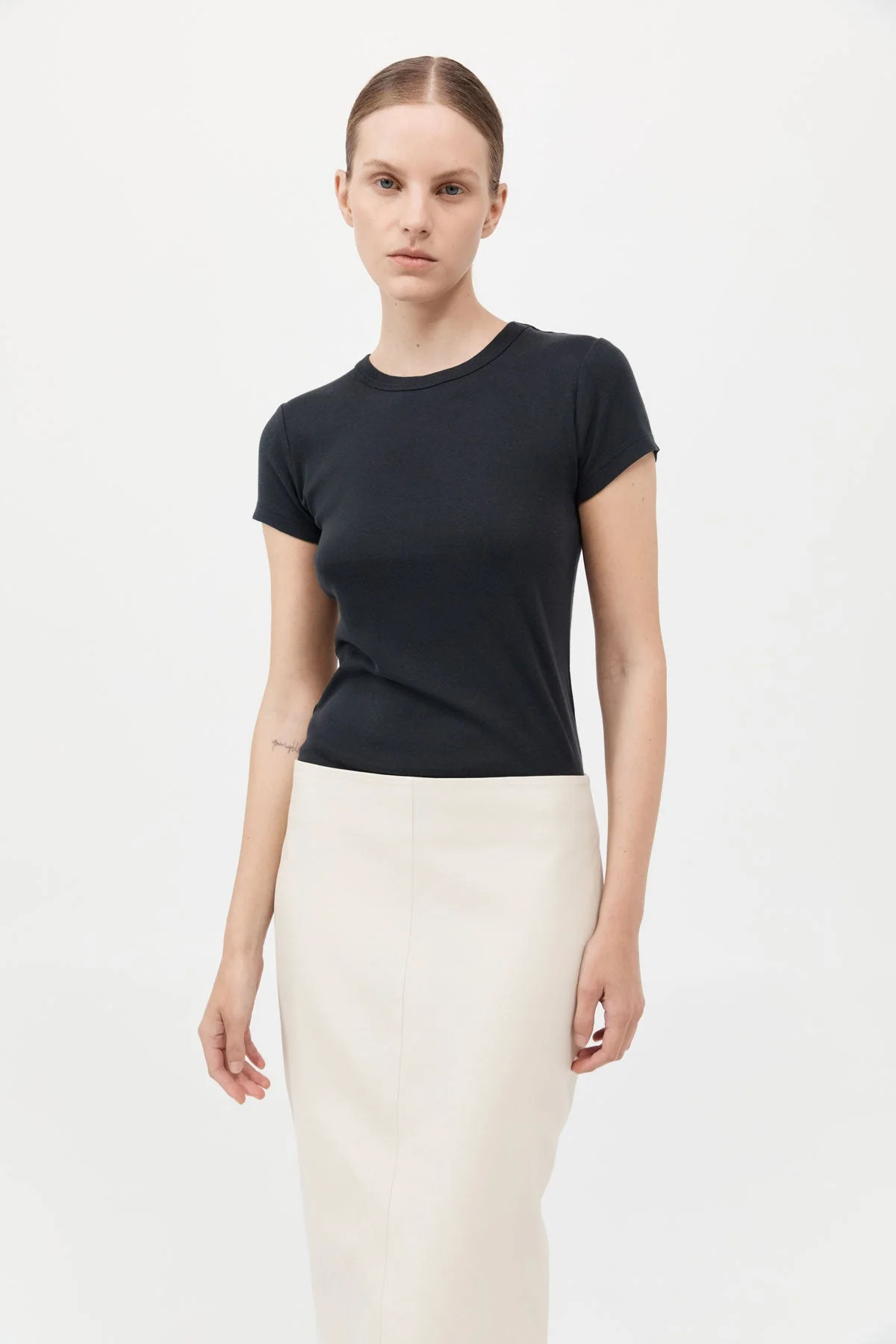 Organic Cotton Baby Tee - Black | St. Agni (US, UK, EU)