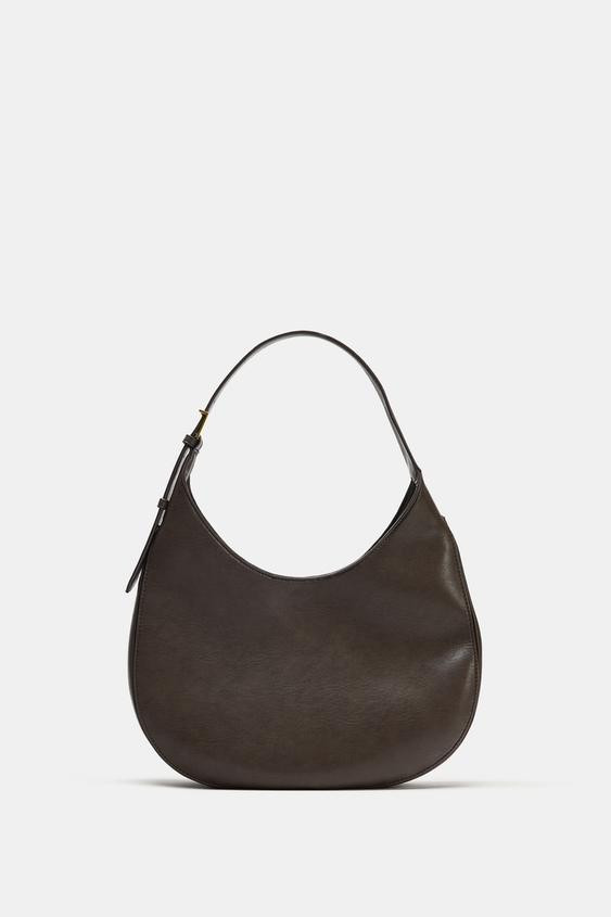 Zara - Shoulder Bag - Brown - One Size Only - Woman | Zara UK
