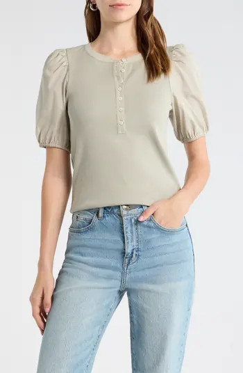 Brandy Puff Sleeve Shirt | Nordstrom