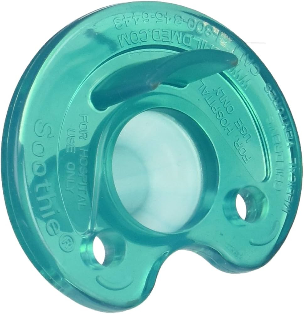 Philips Notched Newborn NICU Soothie Pacifier, Green, 0-3 Months, Hospital Binky - Natural Scent | Amazon (US)