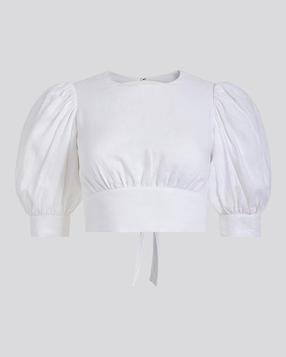 The Gael Top in Optic White | Solid & Striped