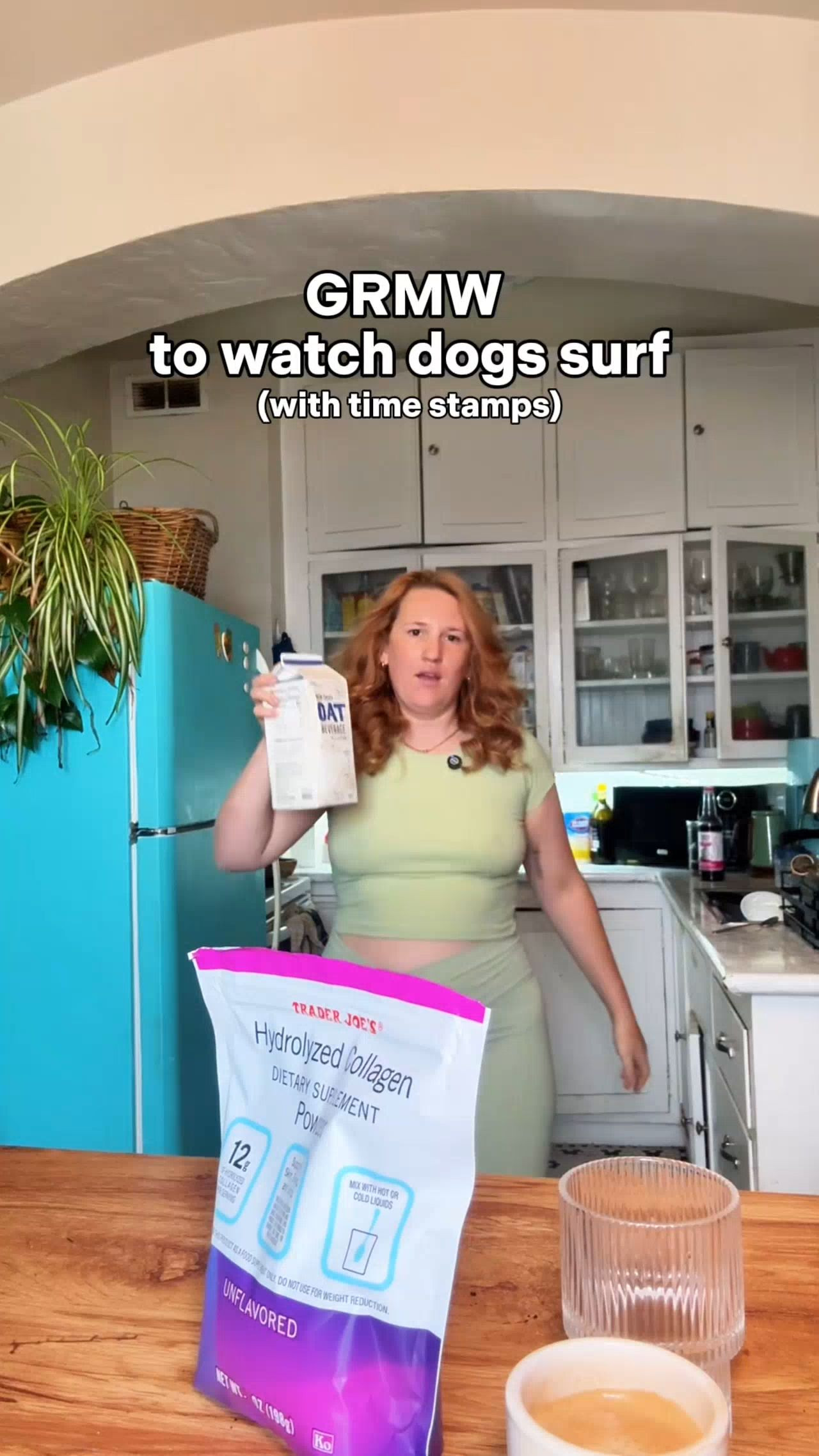 GRWM for a dog surfing competition! (yes, that's a thing!!)

☀️Morning Routine:
- espresso with collagen powder from TJs
- @saiebeauty slip tint
- @tartecosmetics maracuja juicy blush
- @elfcosmetics SPF setting spray

🥾Outfit
- @bogsfootwear wellies
- @anthropologie jeans
- @sezane shirt
- thrifted vest



#vlog #california #bayarea #popflex #grwm #saiebeauty #tarte #elf #makeup #rainboots #beach #anthro #sezane 

 #LTKMidsize #LTKBeauty