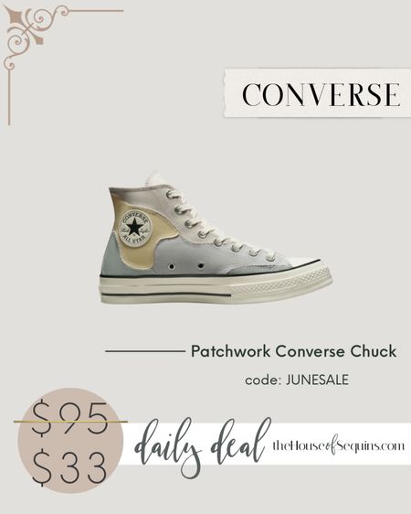 Converse EXTRA 25% OFF select styles with code JUNESALE