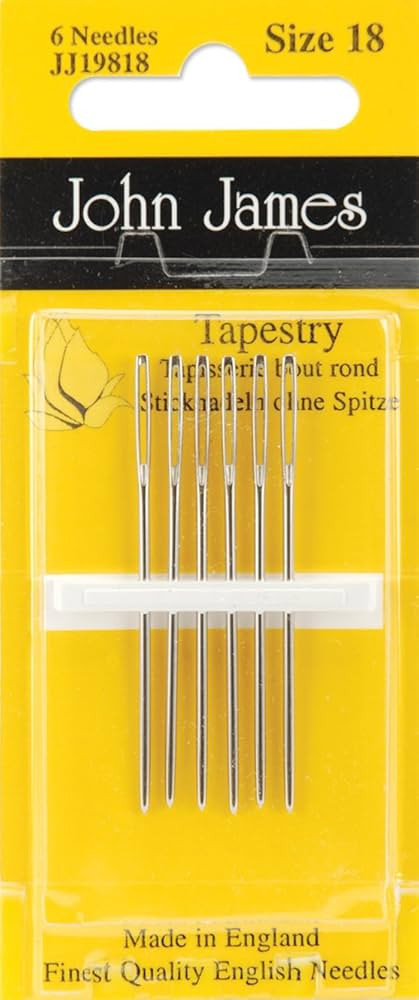 Tapestry Hand Needles-Size 18 6/Pkg | Amazon (US)