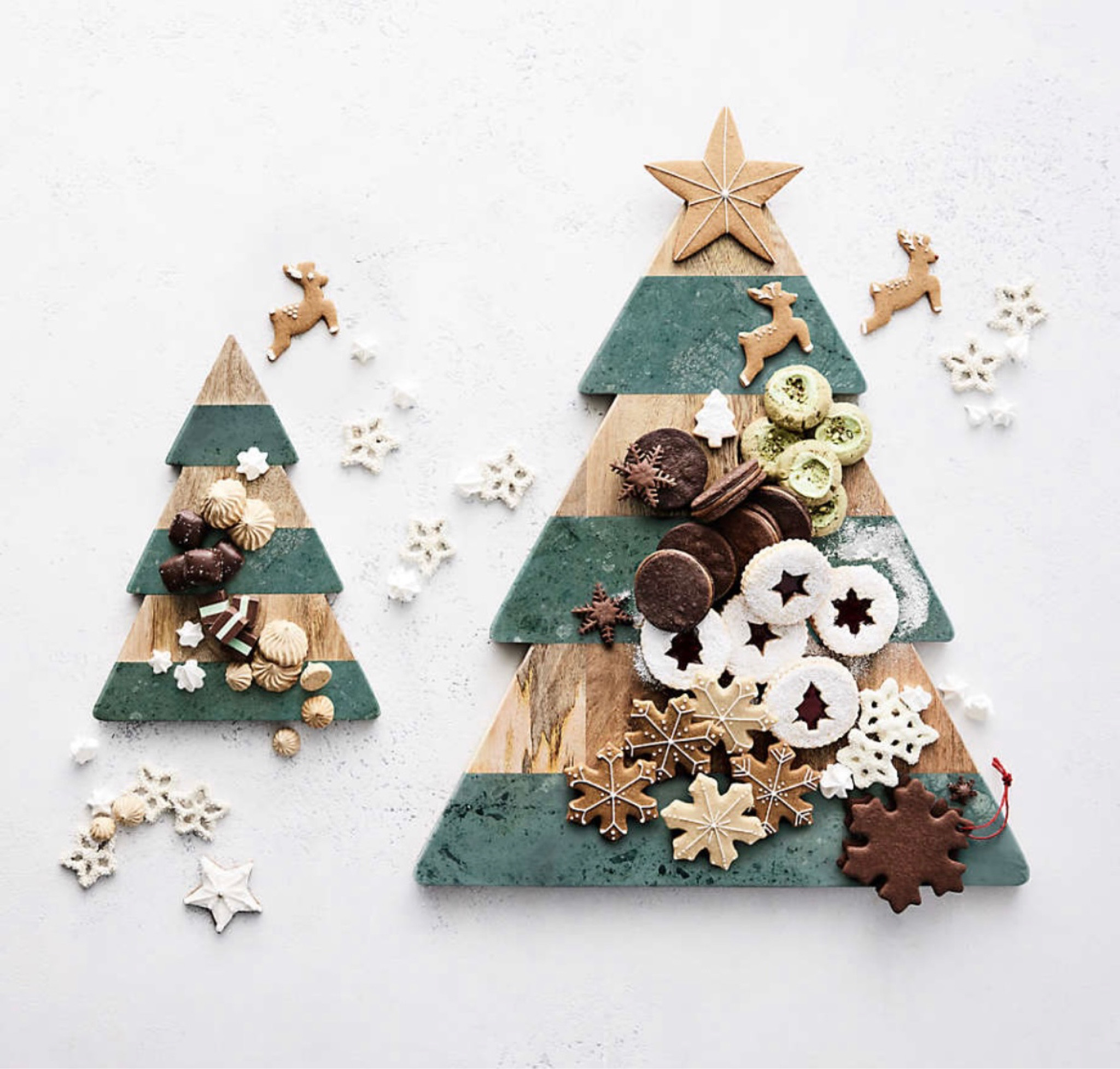 Wood and marble Christmas tree serving cutting boards 

#LTKSeasonal #LTKGiftGuide #LTKHoliday