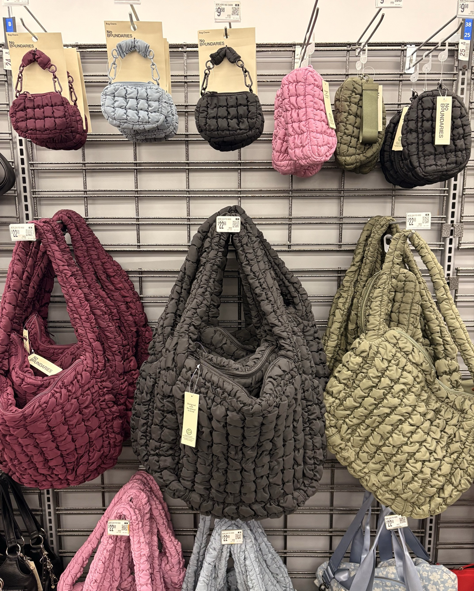 New at Walmart! NB Boho Quilted Hobo Bags | Quilted Bag & Mini Bag Charms! 


#bag #bagcharm #purse #quilted #walmart #walmartfinds #walmartstyle #hobobag #oversized #new #walmartfashion

#LTKItBag #LTKStyleTip #LTKFindsUnder50