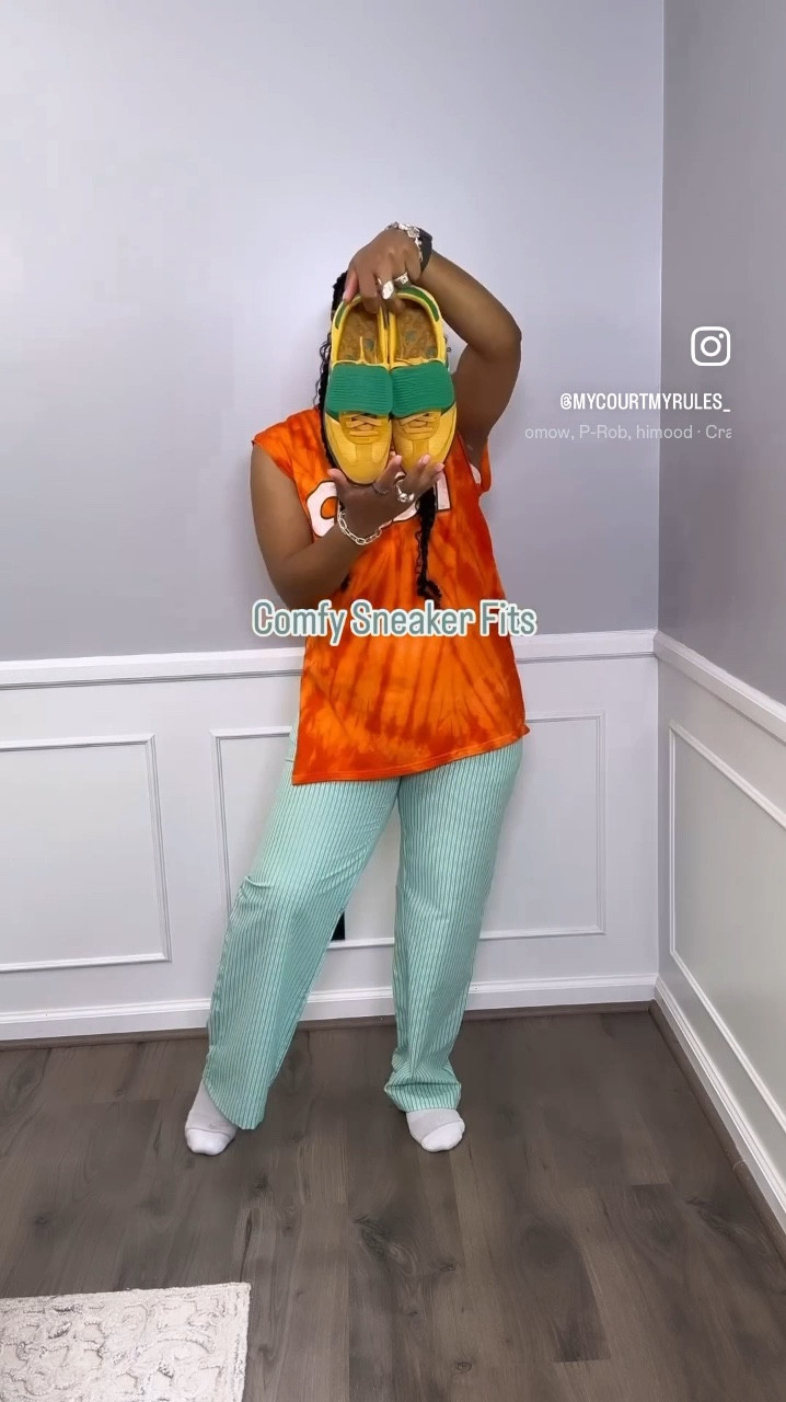 Styling the trendy stripped pants ✨✨

#LTKStyleTip #LTKShoeCrush #LTKVideo