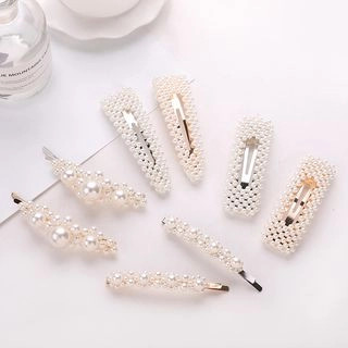 Faux-Pearl Hair Clip (Various Designs) | YesStyle Global