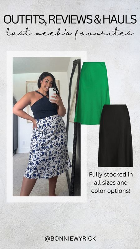 This Walmart skirt is SO cute and perfect to dress up or down for any summer event! ☀️ Midsize Fashion | Walmart Fashion | Teacher Outfit | Office Outfit

#LTKFindsUnder50 #LTKWorkwear #LTKMidsize