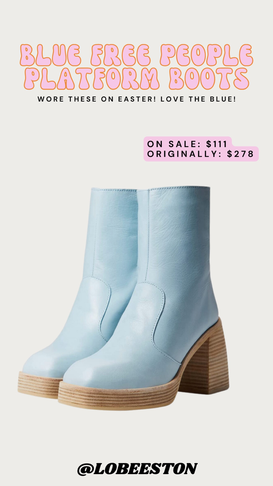 Blue Free People platform boots!! 

#LTKsalealert #LTKshoecrush