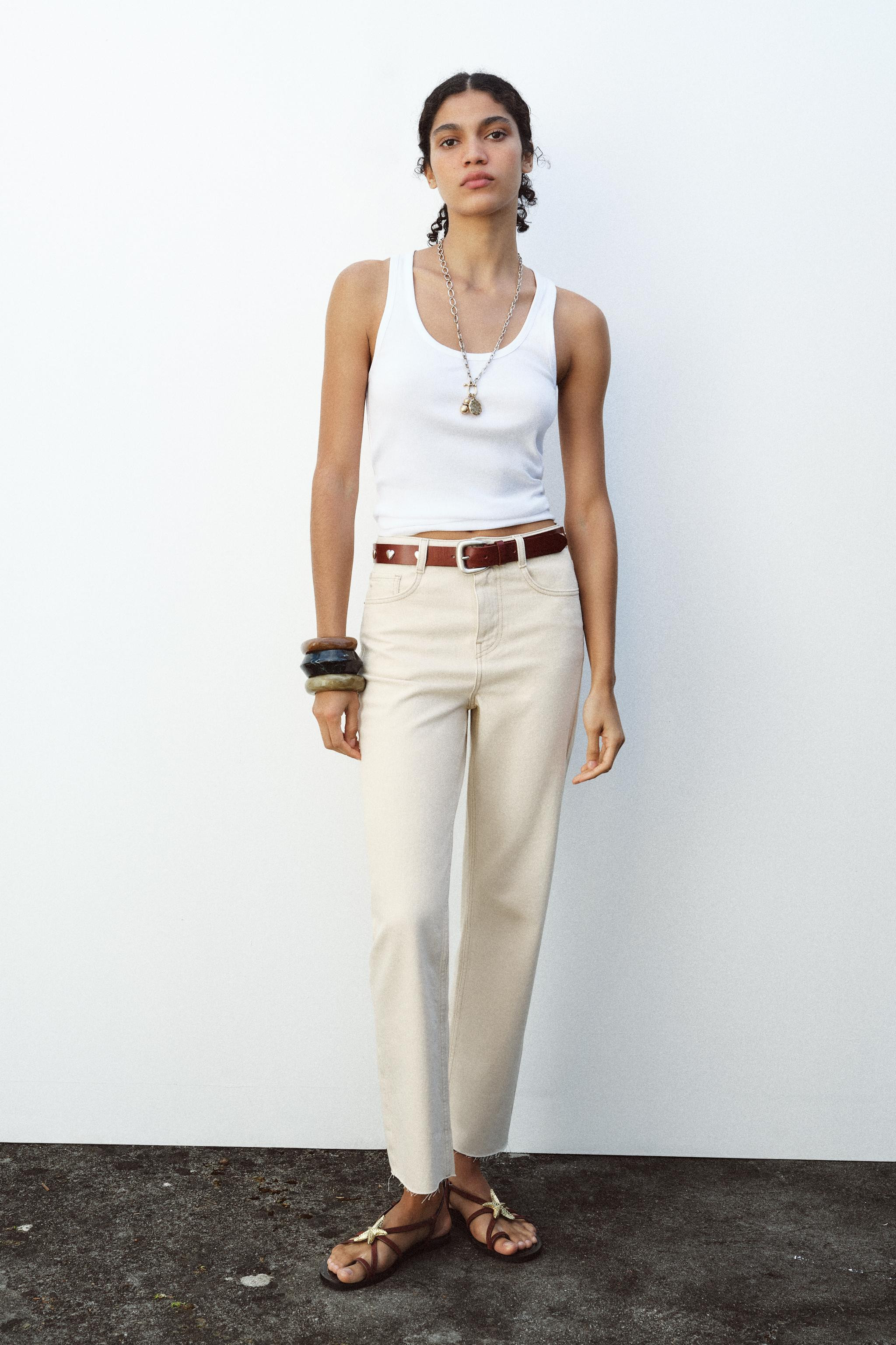 Z1975 HIGH-RISE STRAIGHT JEANS | Zara UK