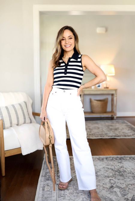 Abercrombie petite-friendly wide leg jeans. 

Wearing 24 extra short here (I’m wearing the curvy fit which has a little extra room on me, if you have the same proportions as me go with regular fit). 

Top xxs (part of Madewell’s sale) 

#LTKFind #LTKsalealert
