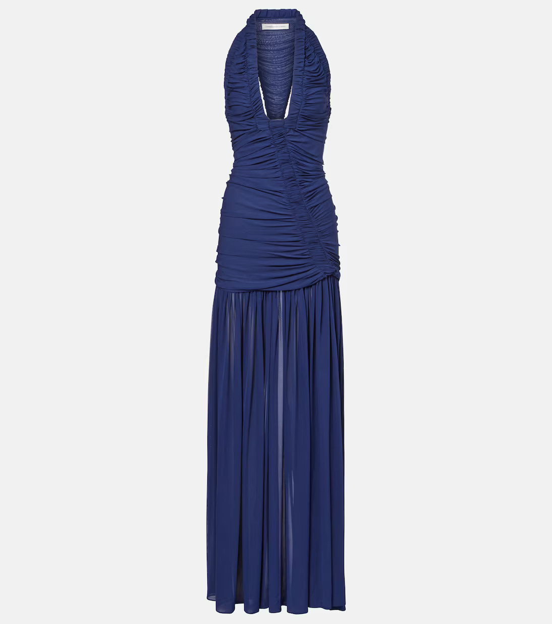 Orion ruched halterneck gown | Mytheresa (UK)