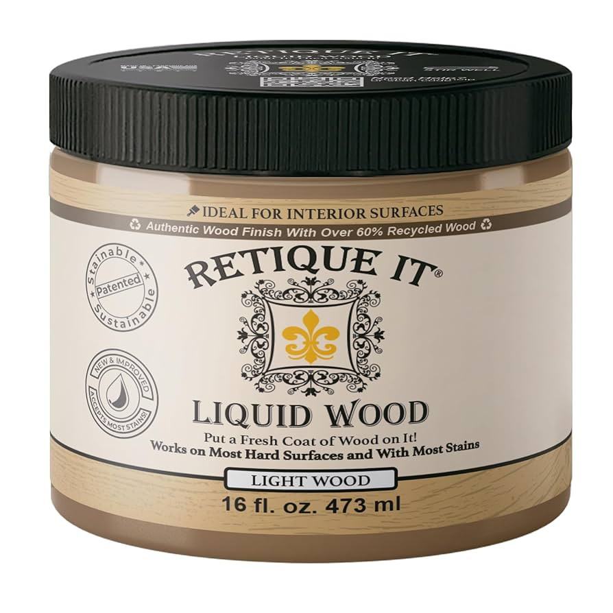 Retique It New and Improved Formula Liquid Wood Coatings - Stainable Primer - Paint It then Stain... | Amazon (US)