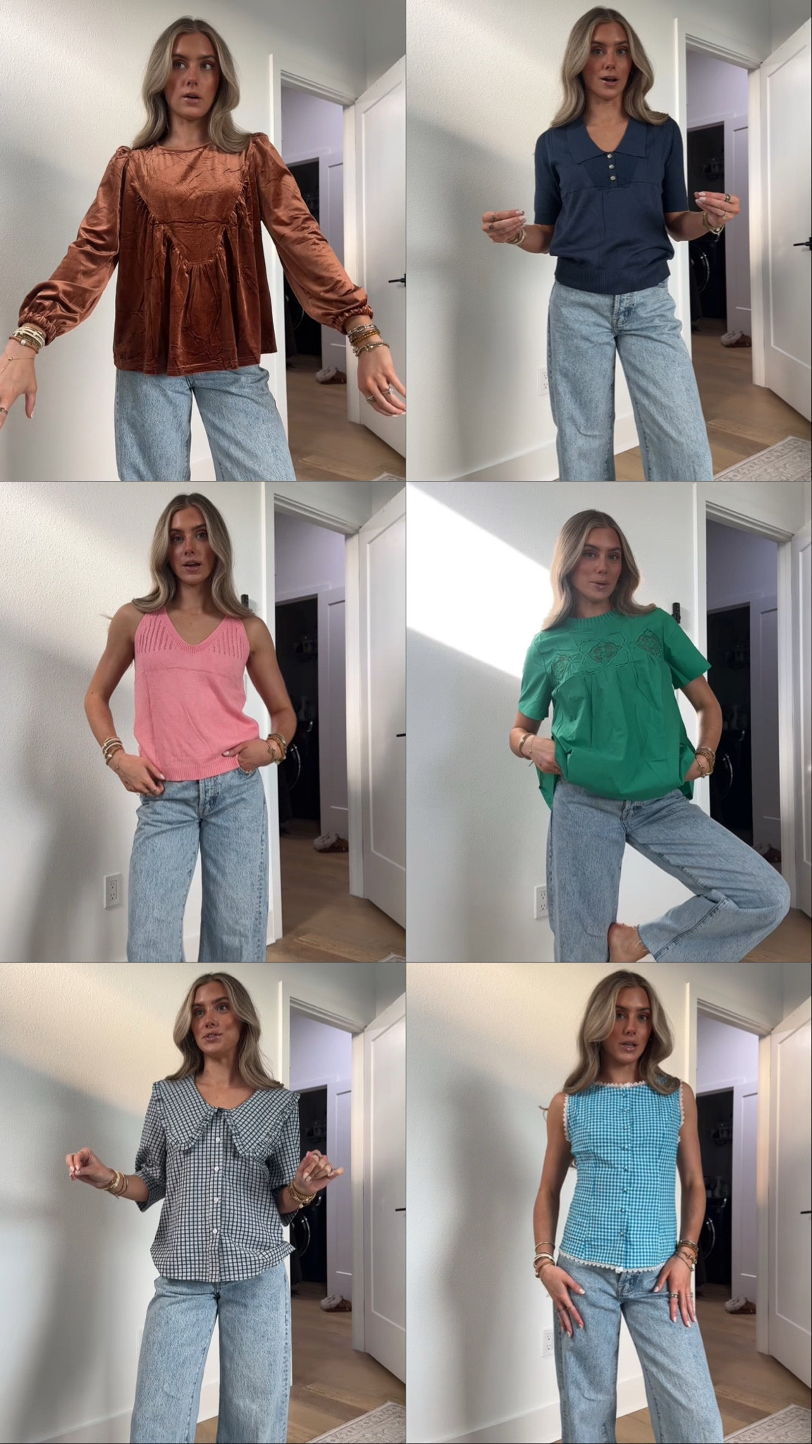 amazon fashion tops to style for the warm weather from denim jeans to shorts or even a satin maxi skirt these will get you through any occasion 😊 5’4/24/S in my LTK. 

#founditonamazon #amazonfashionfinds #amazontryonhaul #amazonsummerfashion #amazonspringfinds @Amazon Fashion amazon haul, amazon clothing haul, affordable fashion, clothing haul, spring clothing haul, summer clothing haul, amazon fashion, amazon finds, amazon fashion 2026. 

#LTKSaleAlert #LTKSeasonal #LTKootd