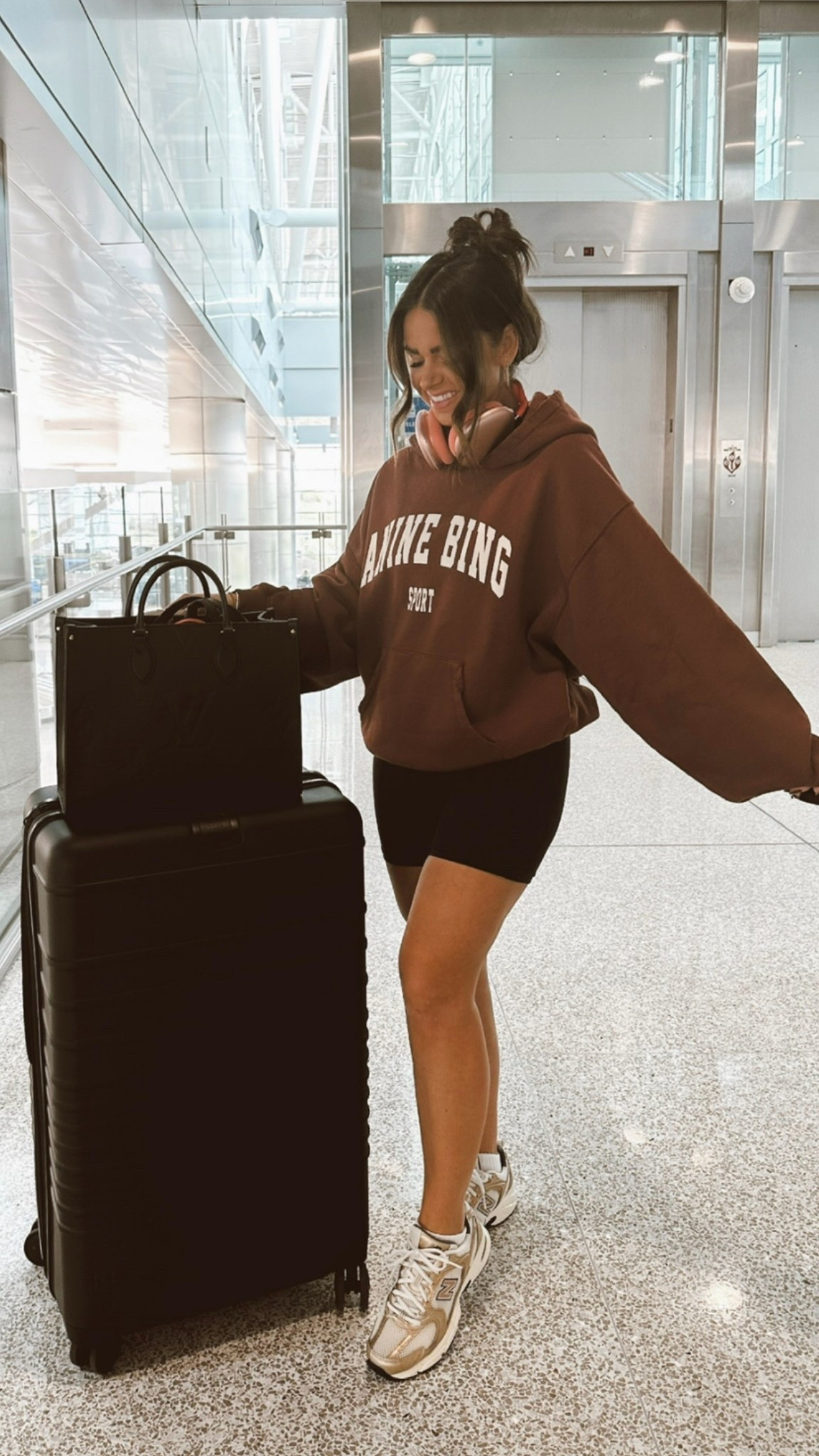 Airport outfit!! 

Travel outfit 
Spring break outfit
Airplane outfit 
Shoe crush
Luggage 
New balance 

#LTKStyleTip #LTKTravel #LTKFindsUnder100