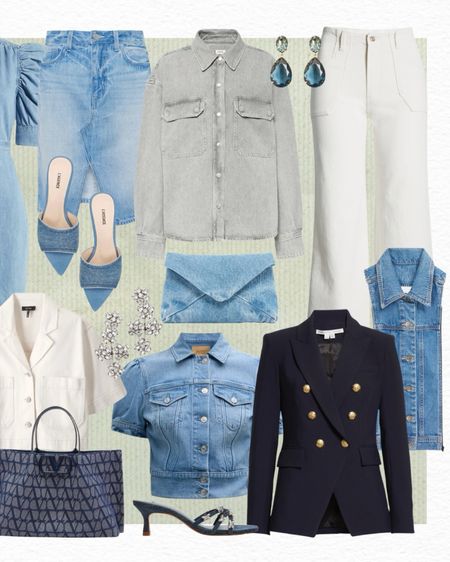 Since summer is right around the corner,  it’s time to think about denim and all the cute outfits that revolve around summer staples like white denim, shorts, denim dresses and skirts.

#LTKSeasonal #LTKOver40 #LTKStyleTip