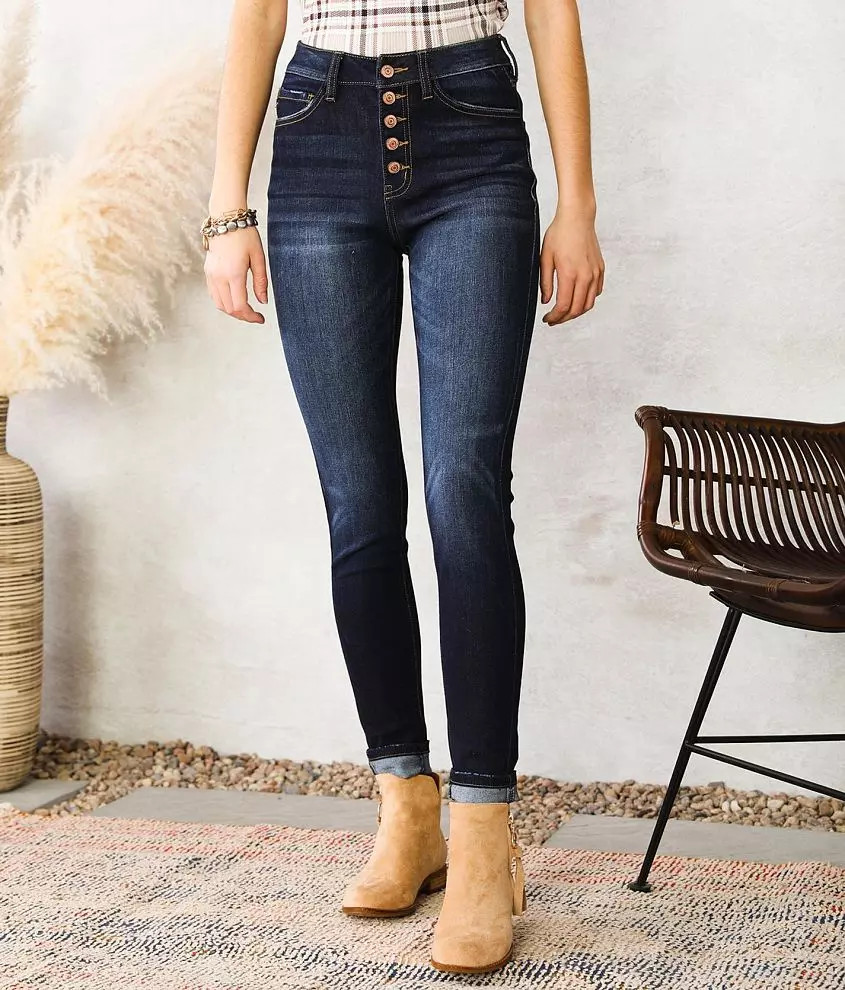 Kurvy High Rise Skinny Stretch Jean | Buckle