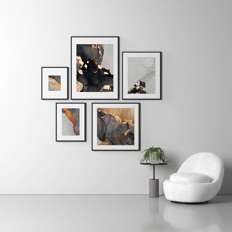 Capullo Wood Picture Frame - Set of 5 | Wayfair North America