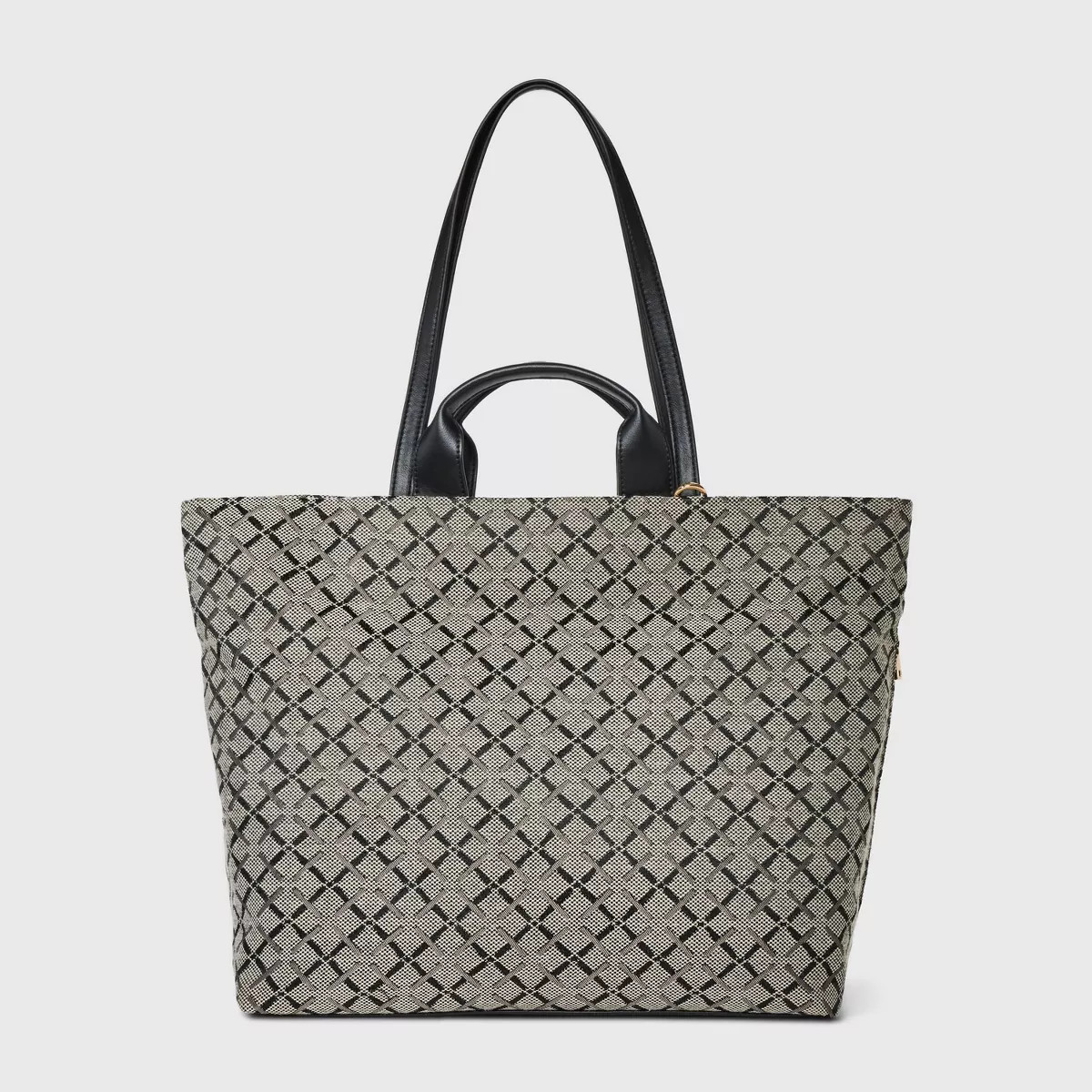 Jacquard Kate Tote Handbag - A New Day™ Black | Target