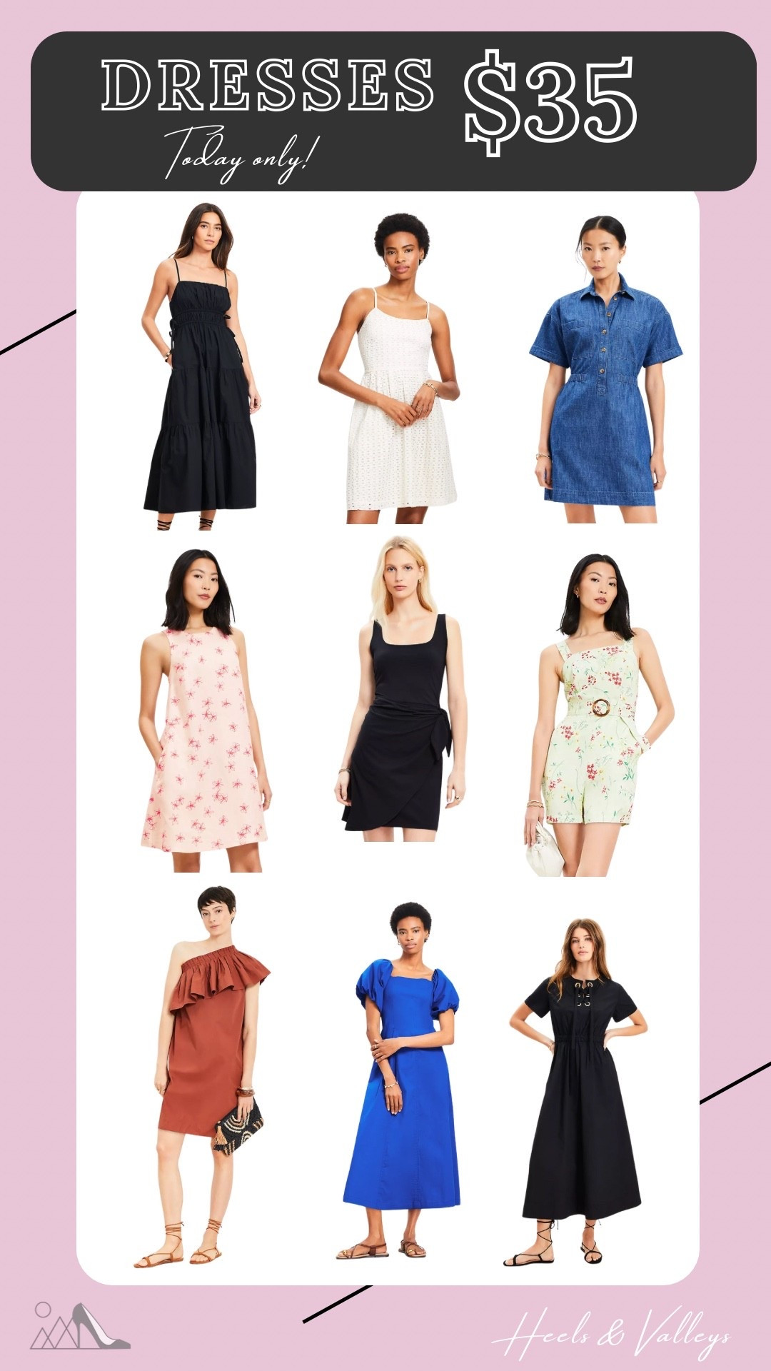 TODAY ONLY! Loft dresses $35 online! 50% off everything else. 

#LTKMidsize #LTKSaleAlert #LTKWorkwear