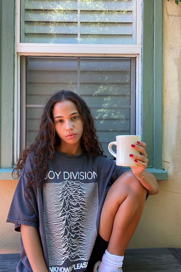 Joy Division Unknown Pleasures T-Shirt Dress | Urban Outfitters (US and RoW)