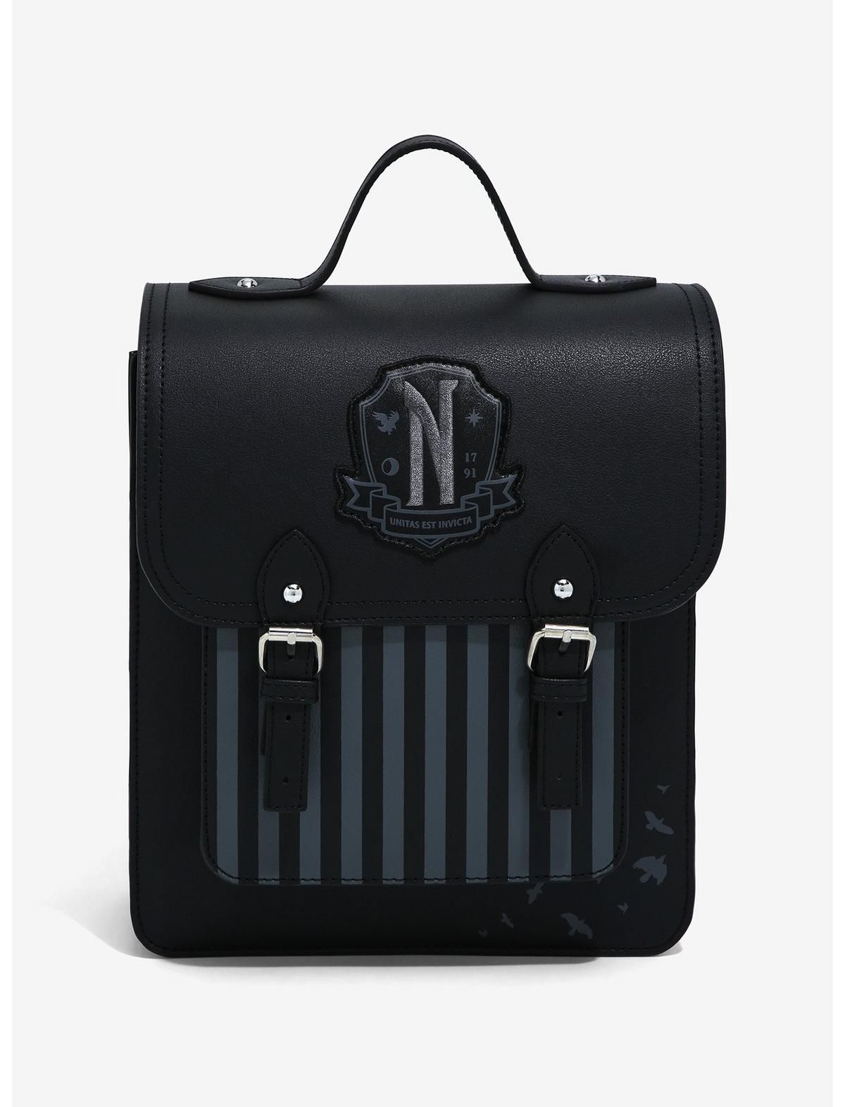 Wednesday Nevermore Academy Mini Backpack | Hot Topic | Hot Topic
