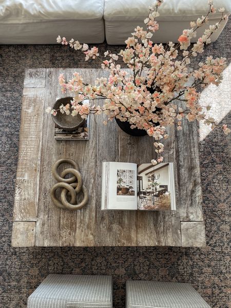 Spring coffee table styling 

#LTKhome #LTKSeasonal