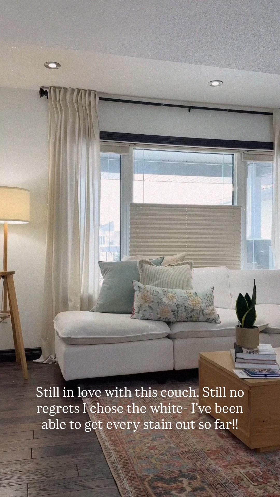 Our white cloud couch is still going strong!! Love this thing. Legit feels like a bed and the stains have been surprisingly easy to get out of this fabric!! 

#LTKhome #LTKcanada #LTKsale