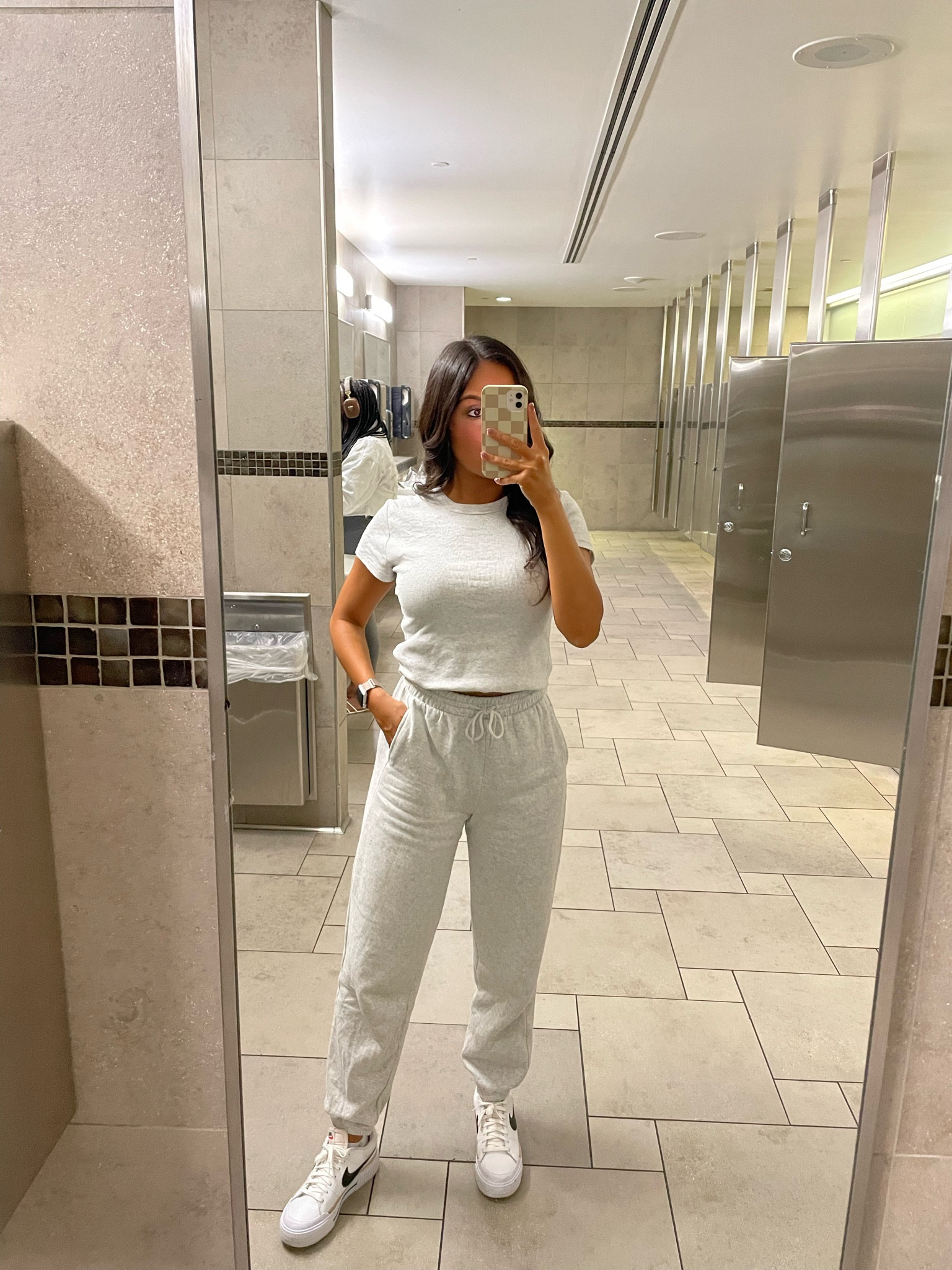 Comfy & cozy airport fit ✈️ #travelfit #ootd #cozyoutfit #loungewear #matchingset #oldnavyfind #cozycute 

#LTKFallSale #LTKStyleTip #LTKFindsUnder50