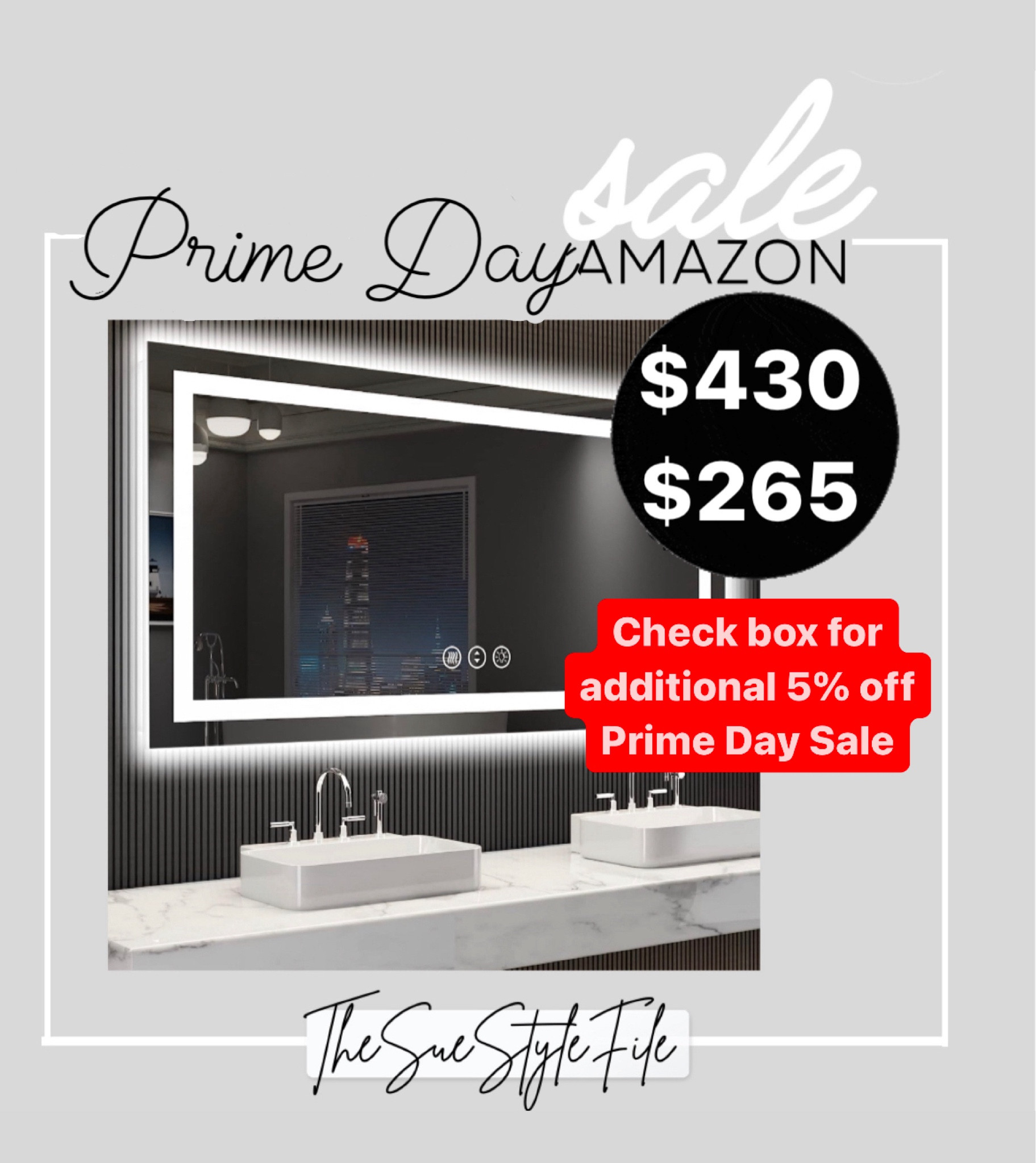 
Amazon prime day. Mirror sale. Home decor. Amazon prime day. 

#LTKxPrimeDay #LTKFind #LTKhome 

#LTKVideo #LTKHome #LTKxNSale