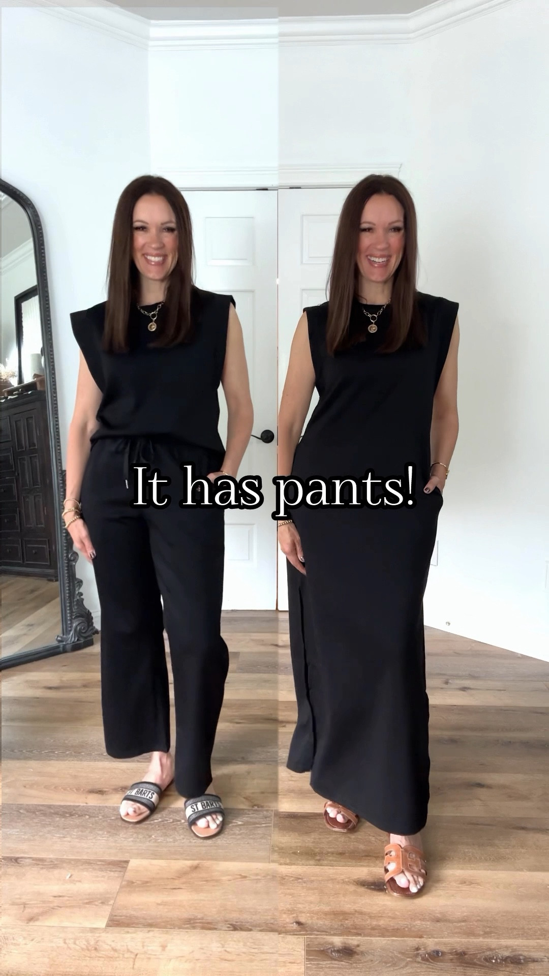 One of my best sellers EVER now comes in a separates pants option! The same cozy fit and features, but now it has a spring/summer length pant. 

Sizing:
Set-medium
Dress-small (very roomy)

spring outfit | summer outfit | matching set | 

#LTKOver40 #LTKStyleTip #LTKFindsUnder50