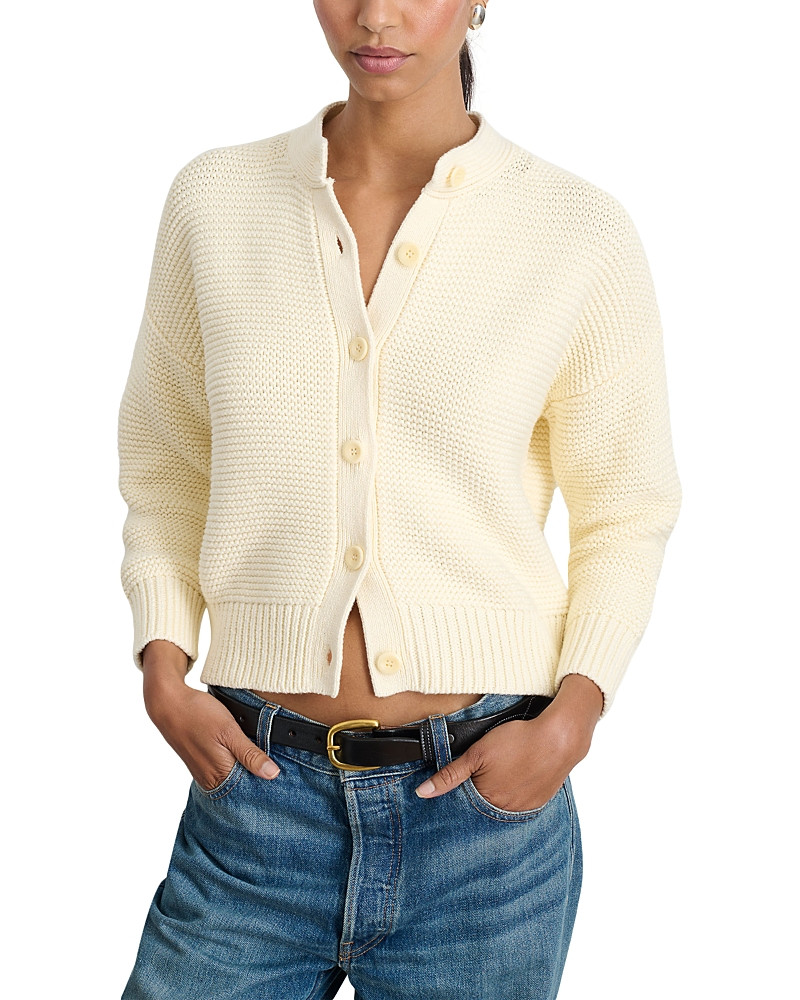 Alex Mill Nico Crewneck Cotton Cardigan | Bloomingdale's (US)