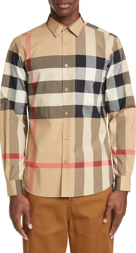 Somerton Check Button-Up Shirt | Nordstrom