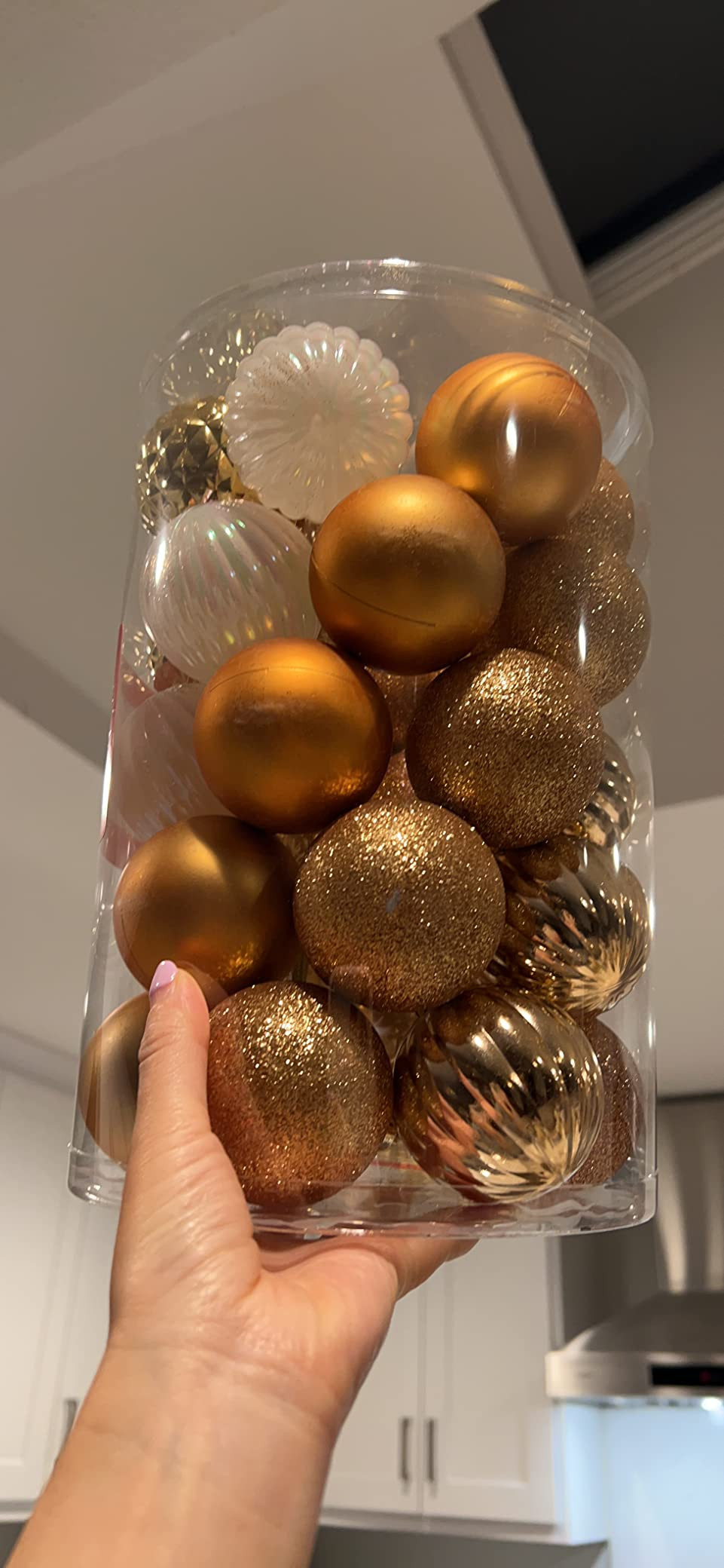Hallmark Black Christmas Balls Christmas Ornaments, Set of 24 | Amazon (US)