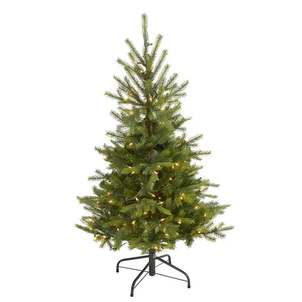 Lighted Artificial Spruce Christmas Tree | Wayfair North America