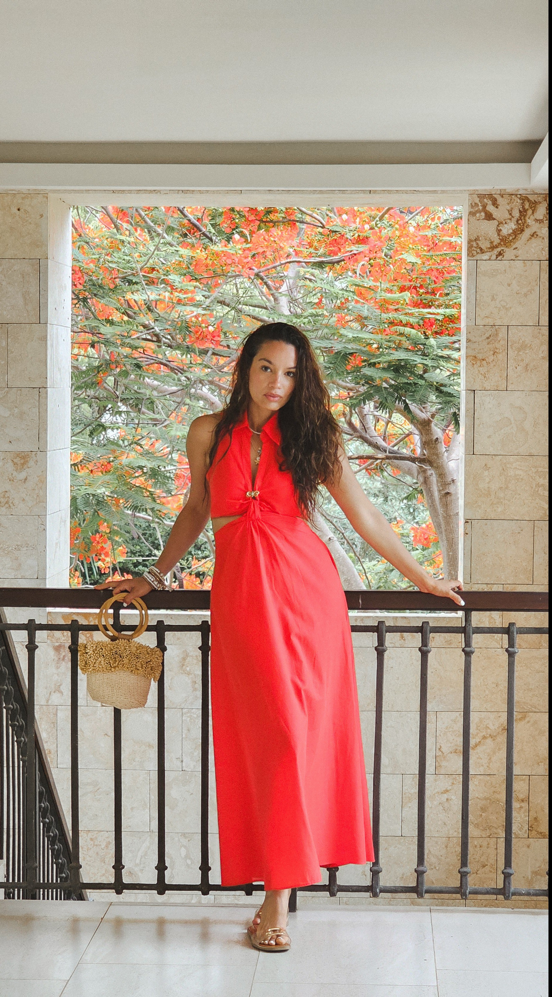 Loving this red dress and my favorites sandals. Perfect look for the beach, vacation or casual looks #summermood #summer dress #resortwear #beachlook

#LTKPetite #LTKItBag #LTKStyleTip