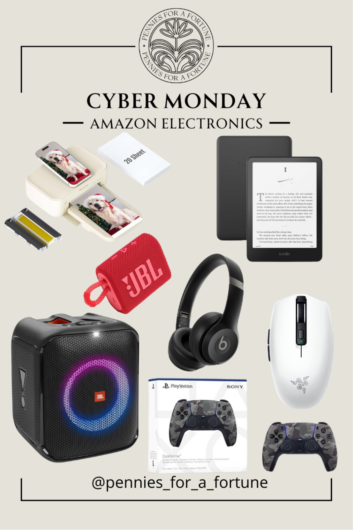 Cyber Monday is here! Here are some electronic finds from Amazon that are on sale
#ltksalealert, #amazonfonds, #cybermonday #electronicfinds

#LTKCyberWeek #LTKSaleAlert #LTKHome