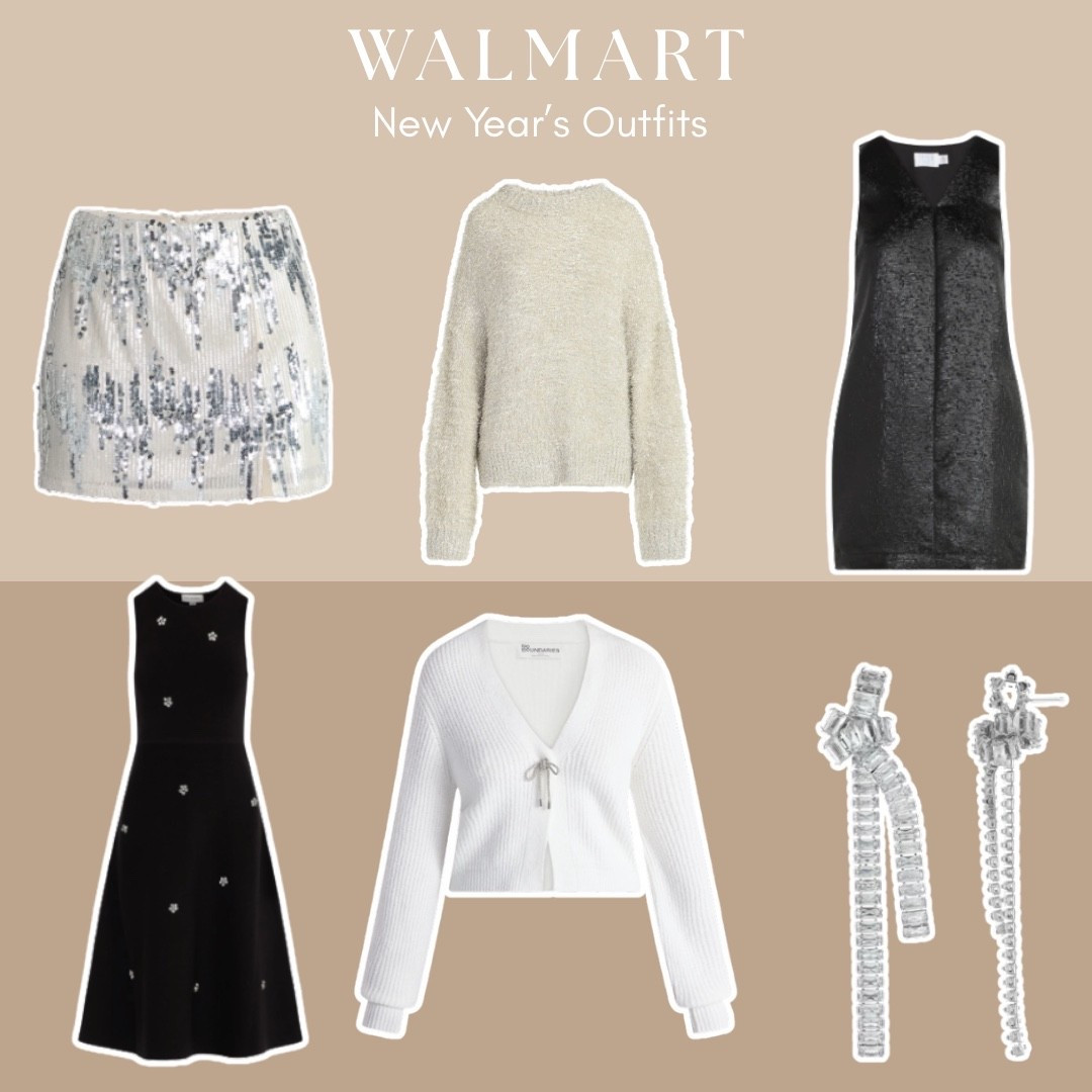 All pieces are trendy, affordable, and will arrive before NYE — perfect for ringing in the new year in style! From sparkly skirts and sleek dresses to cozy knits and statement accessories, there’s something for every vibe.

#LTKFindsUnder50 #LTKHoliday #LTKSeasonal