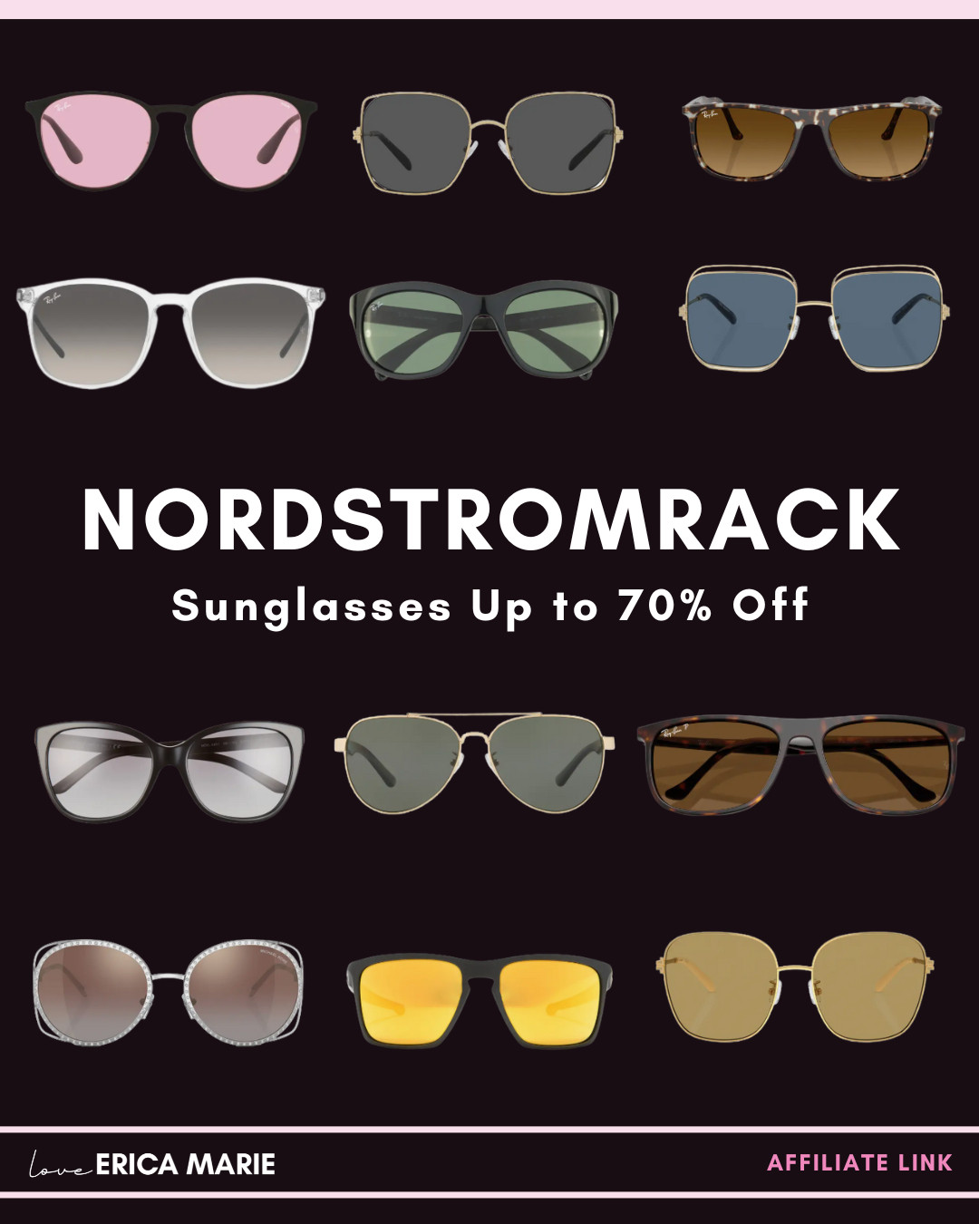 If you love switching up accessories, sunglasses are up to 70% off and the picks are really good. 

 #LTKootd #LTKSaleAlert