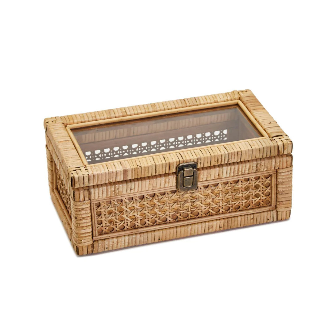 Woven Rattan Box | Megan Molten