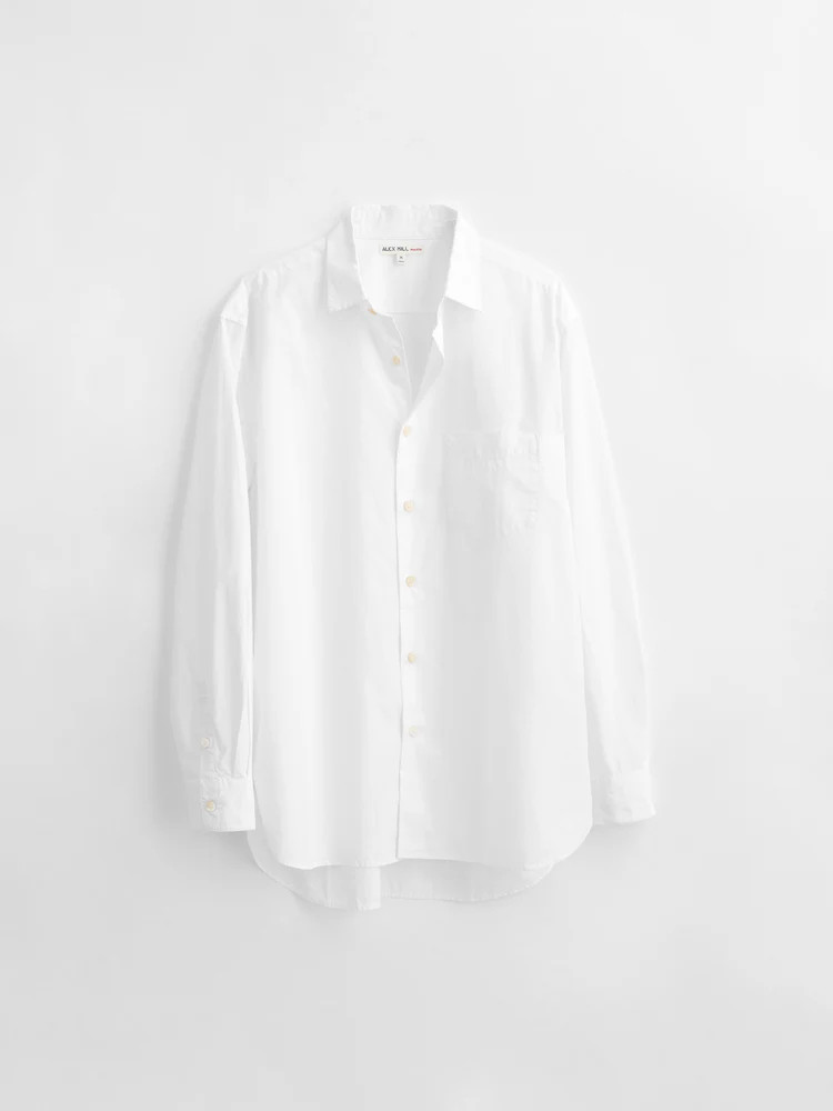 Easy Shirt in Paper Poplin | Alex Mill