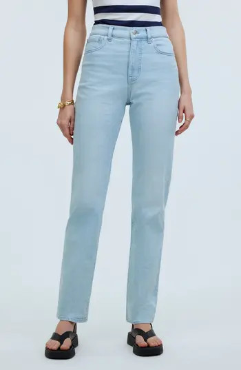 Madewell The '90s Straight Jeans in Ward Wash at Nordstrom Rack, Size 23 | Nordstrom Rack