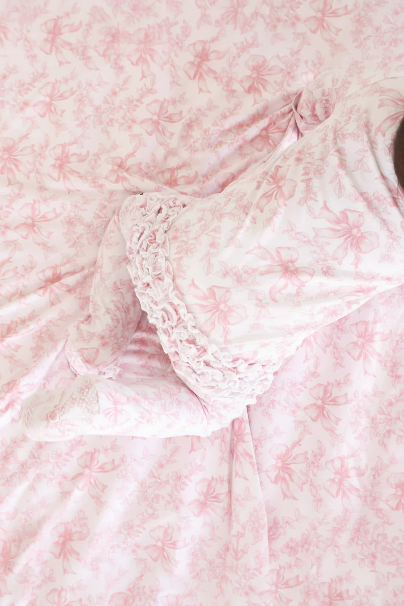 Fancy Frills Ruffle Zipper Footie | Caden Lane