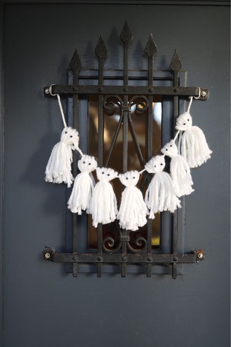 DIY Ghost Garland 👻

#LTKhome #LTKHalloween #LTKfamily