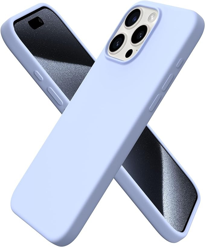 ORNARTO Compatible with iPhone 15 Pro Max Case 6.7", Slim Liquid Silicone 3 Layers Soft Gel Rubbe... | Amazon (US)