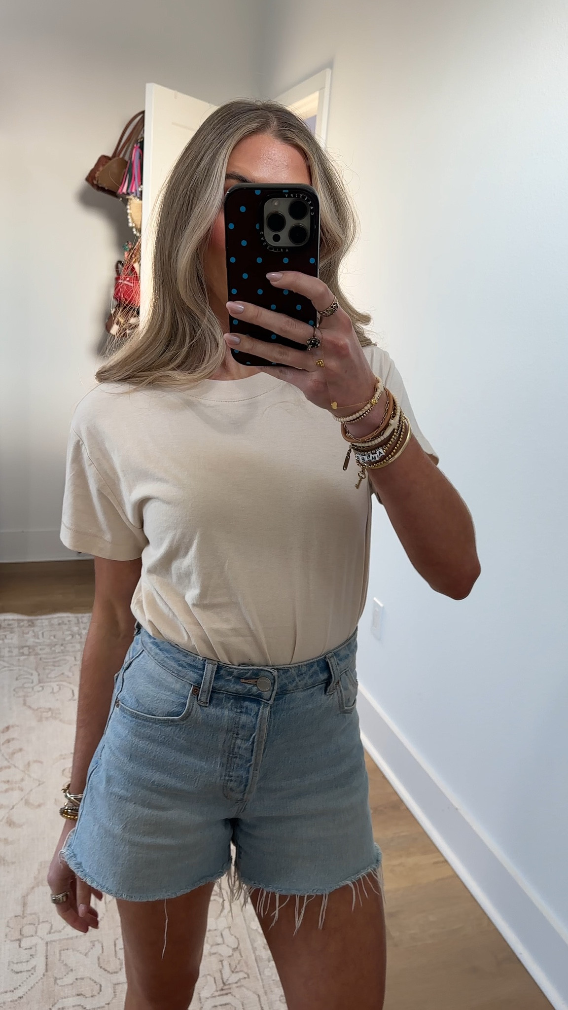 @nuuds size XS in bone. The Everyday T-Shirt Bodysuit delivers that perfectly tucked-in look without any adjusting throughout the day. Made from luxurious cotton with a soft jersey fabric panty, this bodysuit feels smooth, lightweight, and effortless from morning to night. With the look of your favorite tee and the ease of a bodysuit, it creates a clean, flattering silhouette that stays put under denim, trousers, and all your nuuds essentials. Comfortable, secure, and endlessly wearable — it’s the everyday staple your wardrobe has been waiting for.

#LTKgrwm #LTKSeasonal #LTKootd