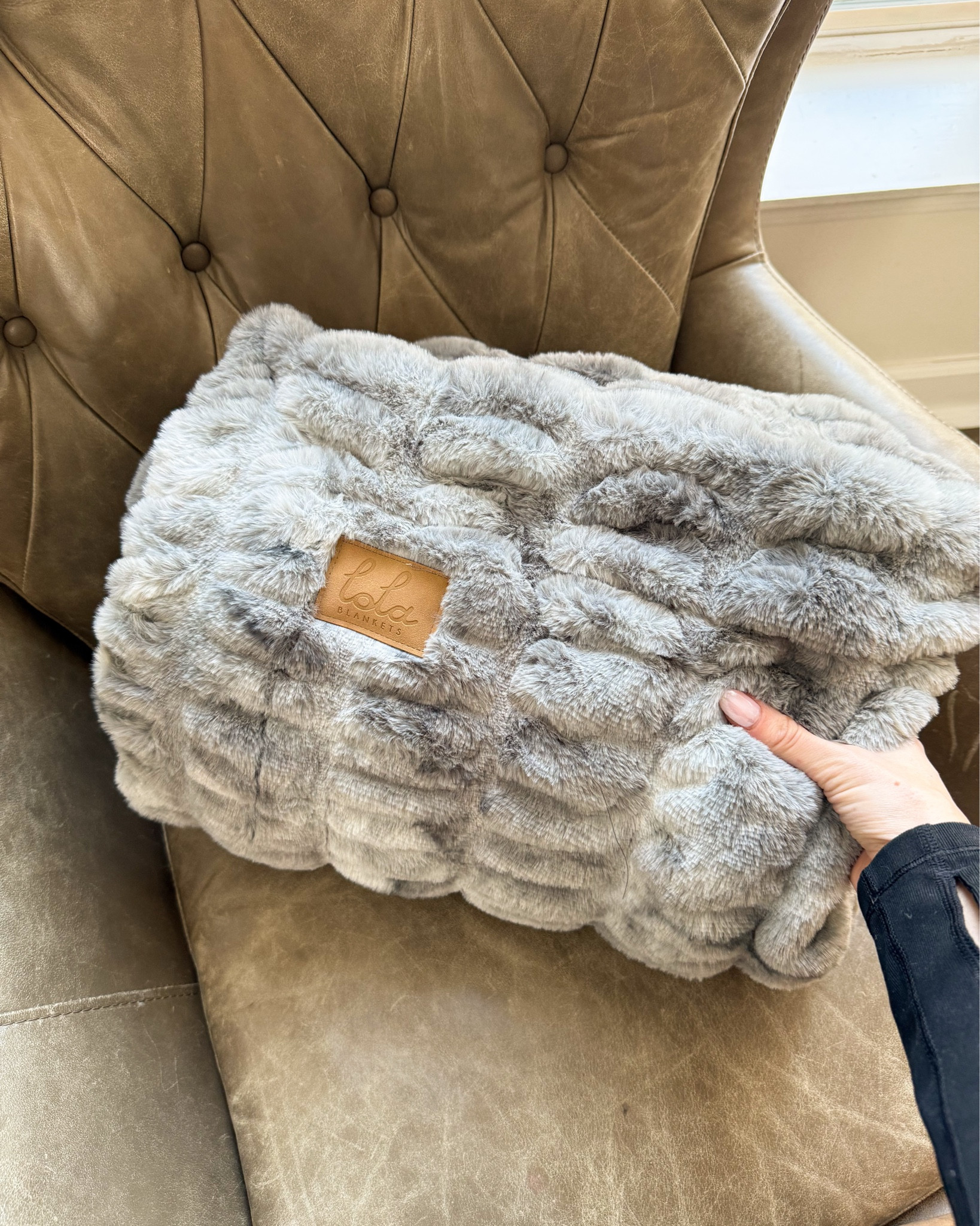 My favorite [cozy] blanket! Lola is the softest with no shedding and looks beautiful in the home! The boys fight over them so had to get their own! ❄️

#LTKGiftGuide #LTKSeasonal #LTKHome