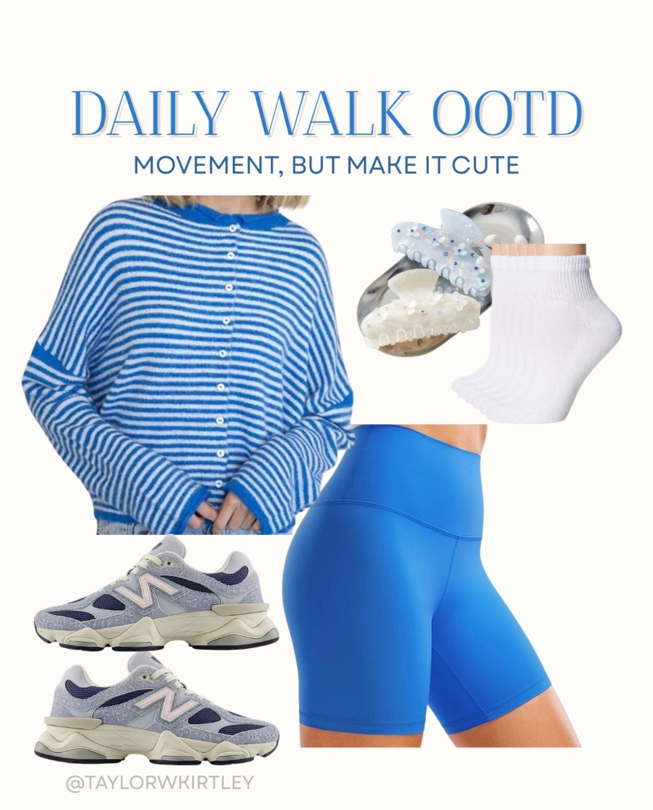 My favorite trendy layered walking outfit lately.  Cute enough for errands, comfortable enough for getting all your steps in and layered so you can wear it during the winter to spring transition:
• oversized cardigan (the ultimate cozy layer)
• high rise biker shorts for a flattering, sculpted fit
• ankle socks + cute walking sneakers for all day comfort

This look is perfect for hot girl walks, coffee runs, travel days, casual weekends, and everyday athleisure when you want to feel put together without overthinking it. The oversized layer balances the fitted biker shorts for that relaxed, elevated sporty vibe that’s everywhere right now.

Comfortable, flattering, and easy to recreate. The ideal walking outfit for women in their 30s.

#WalkingOutfit #AthleisureStyle #BikerShortsOutfit #WomenInTheir30s #OversizedCardigan #CasualChic #EverydayAthleisure #HotGirlWalk #ComfyStyle #SportyStyle #EffortlessOutfit #WellnessLifestyle #StepGoals 

 #LTKgrwm #LTKootd #LTKfitnessgoals

#LTKmorningroutine #LTKActive #LTKootd